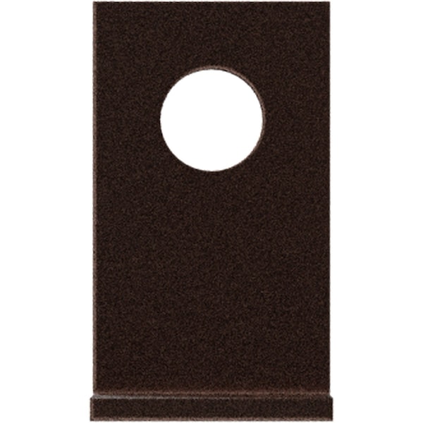 Ekena Millwork Barnfold Anti-Jump Block, Rustic Brown GB6007MJRB - main